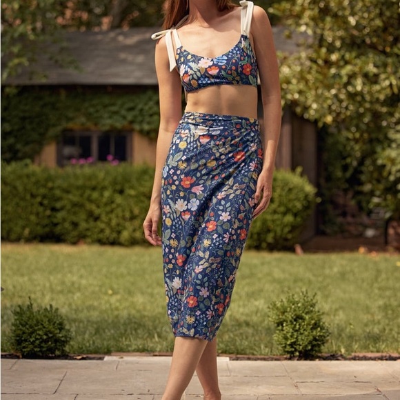 Rifle Paper Co. Other - Rifle Paper Co x Summersalt Floral Wrap Sarong